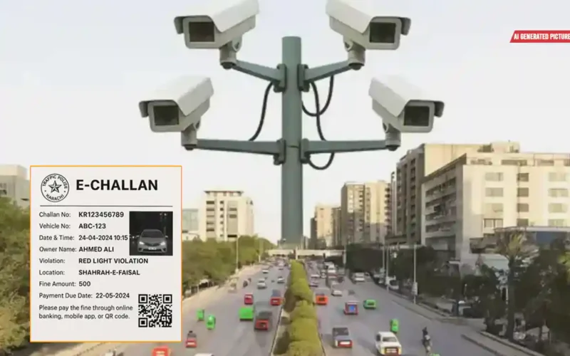 Karachi e-challan system