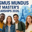 Erasmus Mundus scholarships 2026