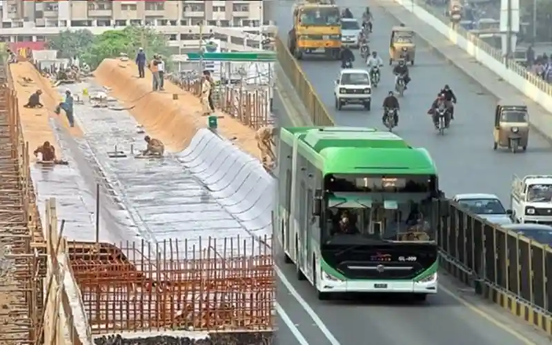Green Line project Karachi