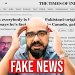 Junaid Akram Indian media fake news