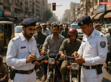 Karachi traffic challans 2025