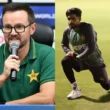 Mike Hesson and Babar Azam