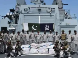 Pakistan Navy drug seizure in Arabian Sea