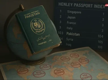 Pakistan passport ranking 2025