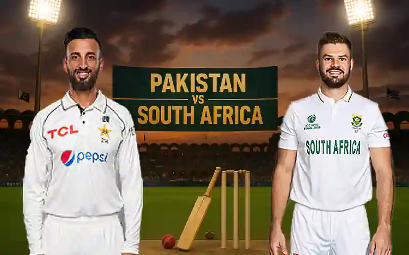 Pakistan Test squad against South Africa