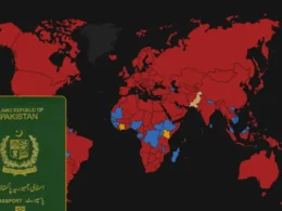 Pakistan's passport visa-free