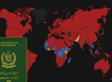 Pakistan's passport visa-free
