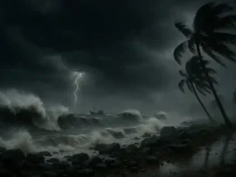 Cyclonic Storm Shakti Karachi