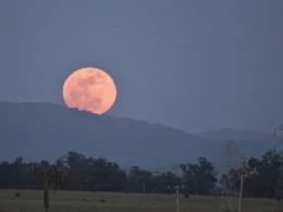 Supermoon in Pakistan