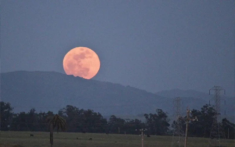 Supermoon in Pakistan