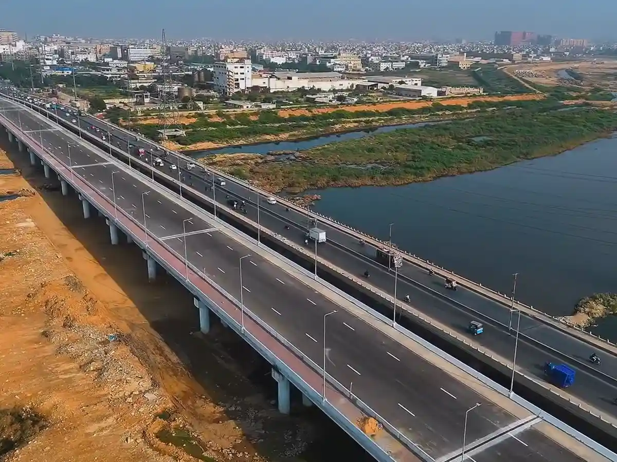 Taj Haider Bridge opening