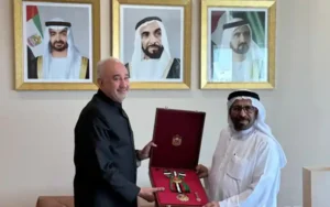 UAE honours Faisal Niaz Tirmizi