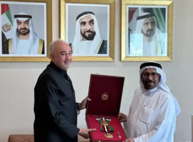 UAE honours Faisal Niaz Tirmizi