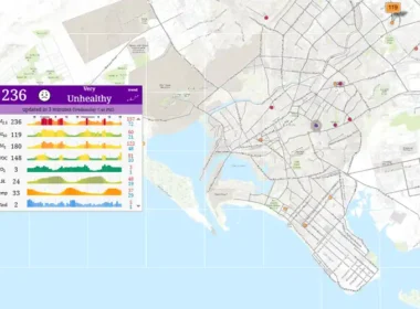 Karachi air quality index 2025