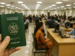 Pakistani passport fees 2025