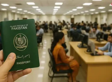 Pakistani passport fees 2025