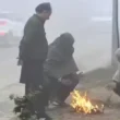 Coldest winter in decades