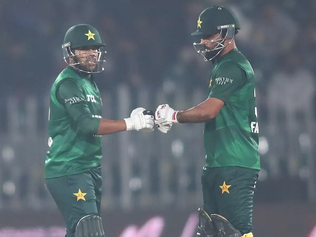 Fakhar Zaman and Usman Khan