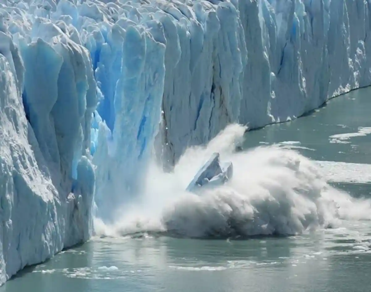 climate-induced glacial melt