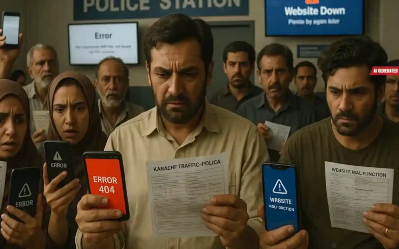 Karachi E-Challan system