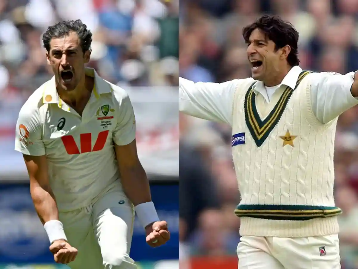 Mitchell Starc breaks Wasim Akram's record