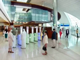 Pakistani travelers at Dubai Airport 2025