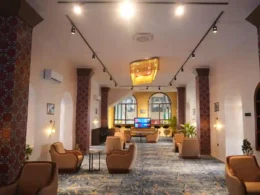 Waiting area at Karachi cantt station