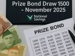 Rs 1500 prize bond draw