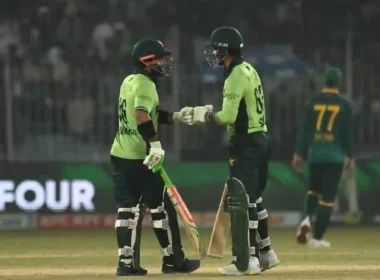 Saim Ayub and Mohammad Rizwan