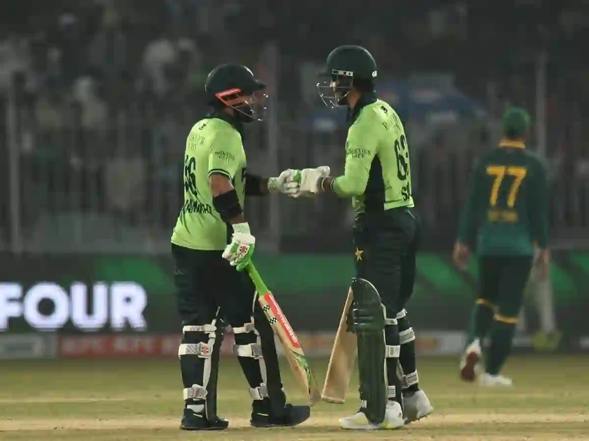 Saim Ayub and Mohammad Rizwan