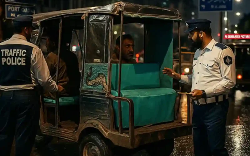 Karachi E-challan enforcement system