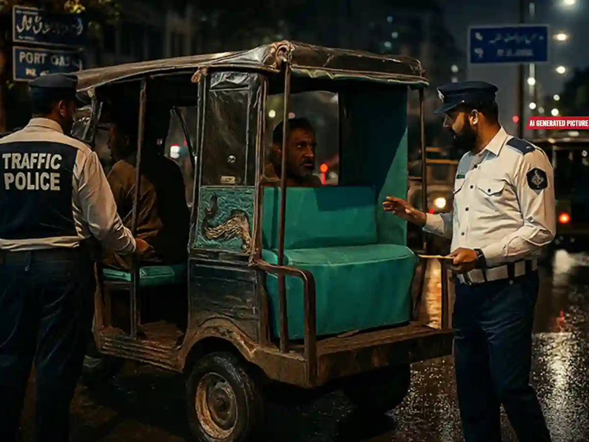 Karachi E-challan enforcement system
