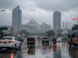 Karachi winter rain