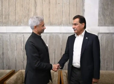 Ayaz Sadiq Jaishankar Dhaka meeting