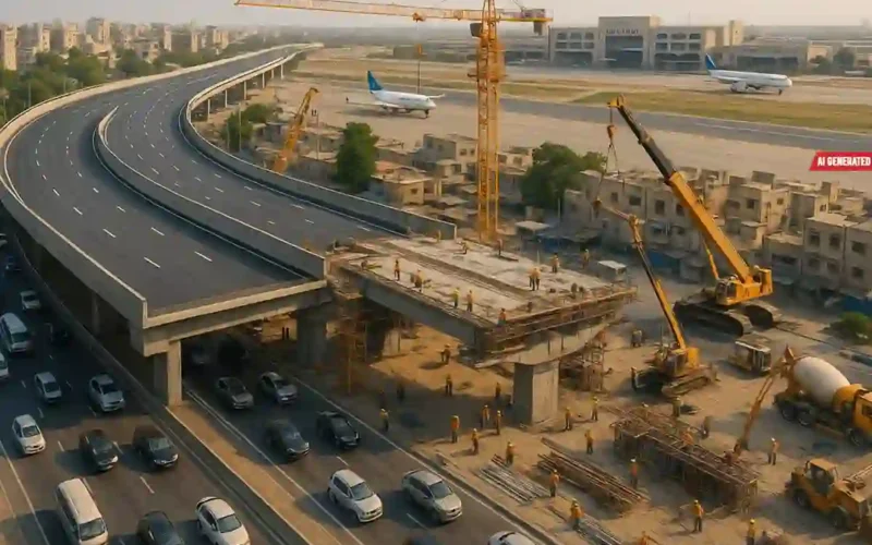 Azeempura flyover project Karachi