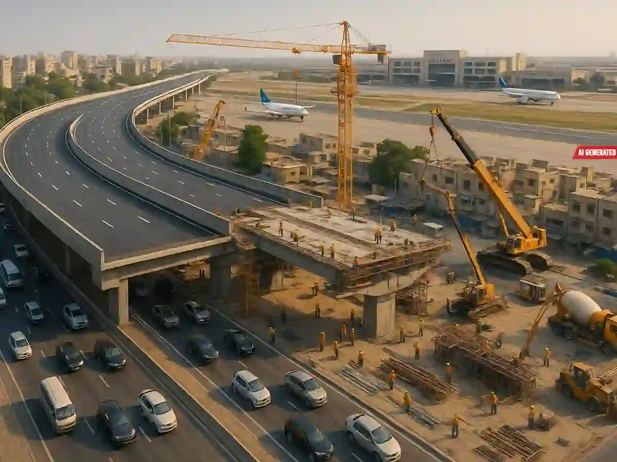 Azeempura flyover project Karachi