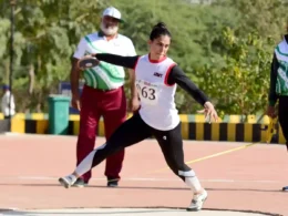 Faryal Farooq National Games 2025 discus record