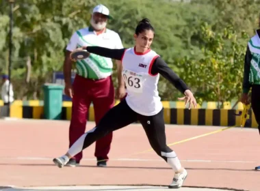 Faryal Farooq National Games 2025 discus record