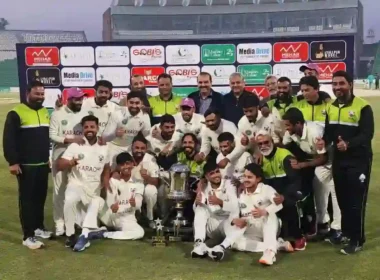 Karachi Blues Quaid-e-Azam Trophy win