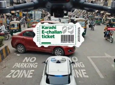Karachi parking enforcement technology
