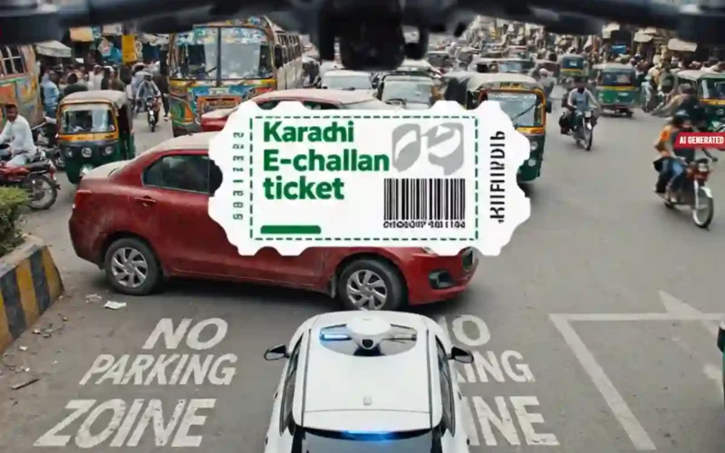 Karachi parking enforcement technology