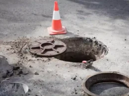 Karachi open manhole reporting helpline