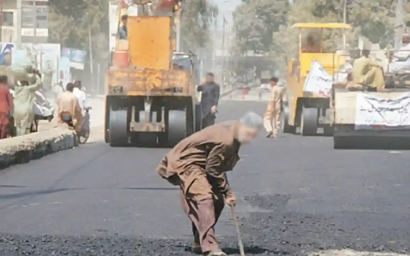 Karachi road repairs
