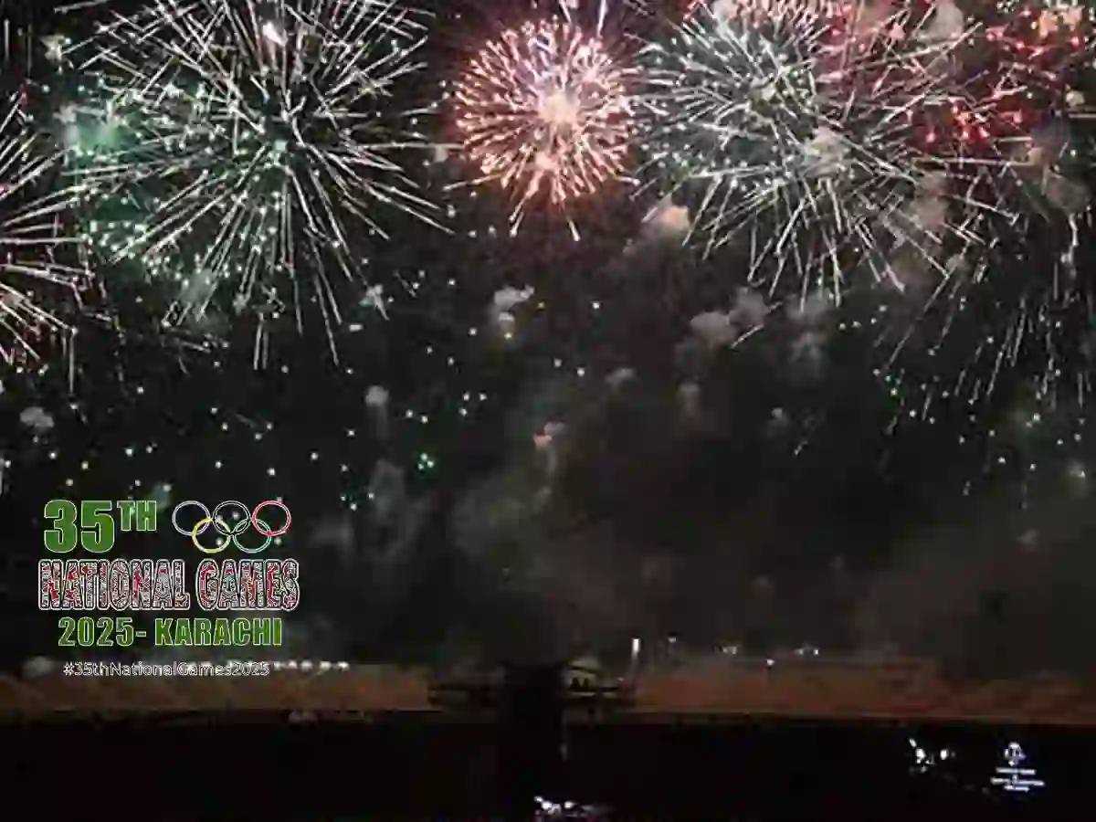 National Games opening ceremony Karachi