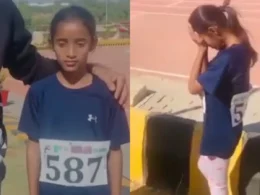 Nine-year-old Kainat National Games