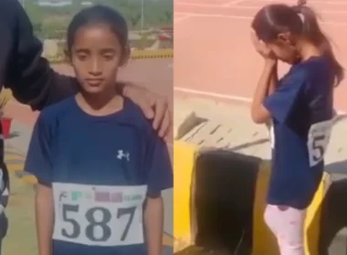 Nine-year-old Kainat National Games