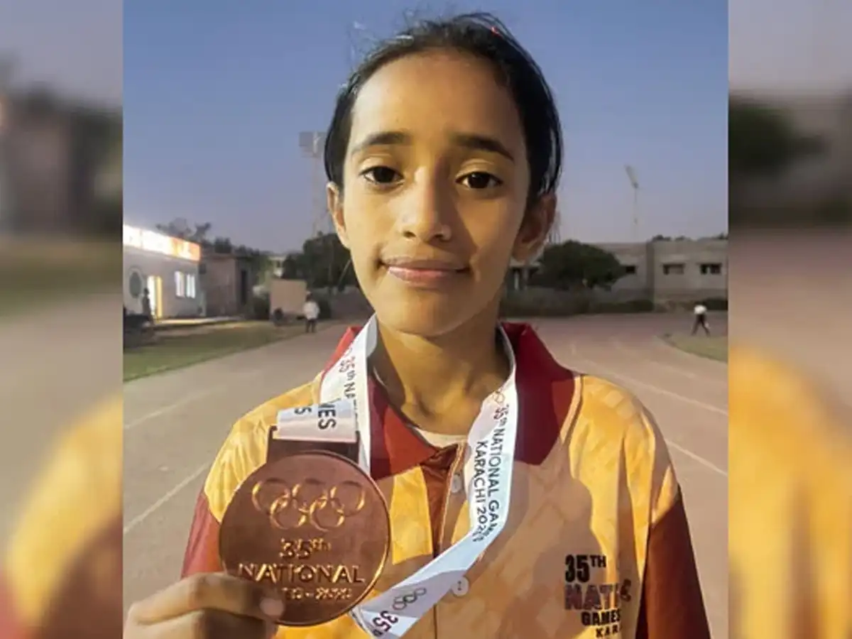 Nine-year-old athlete wins bronze at National Games