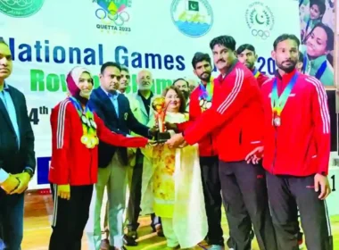 Pakistan Army National Games record