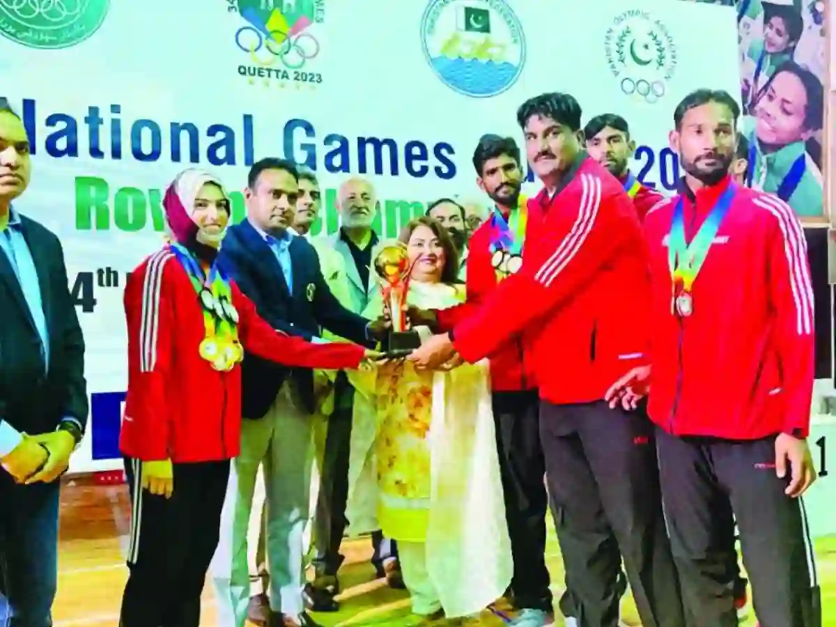 Pakistan Army National Games record