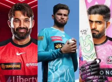 Pakistan players BBL debut